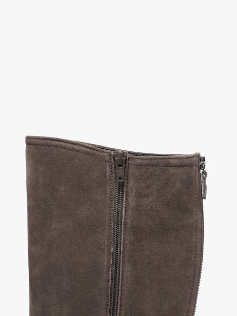 Laarzen Met Hak Uit Leder Gabor Grijs women 10 ander zicht 3